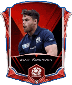 Sportivo Rugby - Giocatori Scozia Blair Kinghorn 