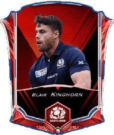 Sports Rugby - Players Scotland Team 2022 Blair Kinghorn 