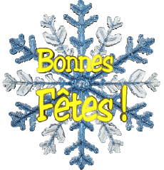 Messagi Francese Bonnes Fêtes (Noël) Serie 18 
