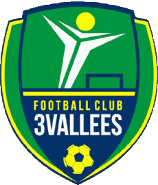 Sports FootBall Club France Logo Ile-de-France 91 - Essonne FC 3 Vallées 