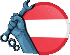 Messagi Tedesco 1. Mai Tag Der Arbeit - Österreich 