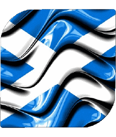 Flags Europe Scotland Square 