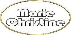 Nombre FEMENINO - Francia M Compuesto Marie Christine 