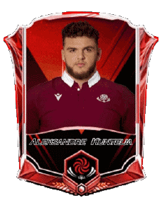 Sport Rugby - Spieler Georgia Team 2025 Aleksandre Kuntelia 