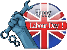 Mensajes Inglés Happy Labour Day U.K 