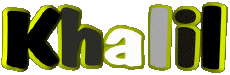 Nombre MASCULINO - Magreb Musulmán K Khalil 