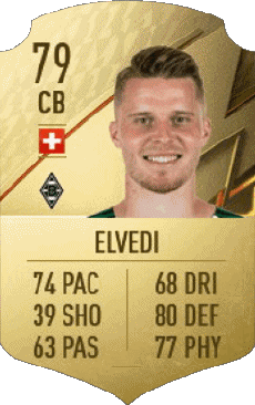 Multimedia Vídeo Juegos F I F A - Jugadores  cartas Suiza Nico Elvedi 