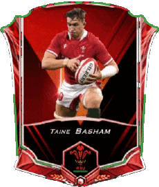 Sports Rugby - Players Wales Taine Basham 
