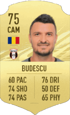 Multi Media Video Games F I F A - Card Players Romania Constantin Budescu 