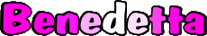 Prénoms FEMININ - Italie B Benedetta 
