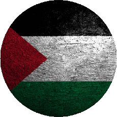 Flags Asia Palestine Round 
