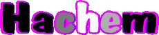 Nombre MASCULINO - Magreb Musulmán H Hachem 