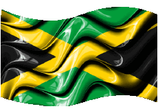 Flags America Jamaica Rectangle 