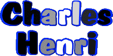 Vorname MANN - Frankreich C Charles Henri 