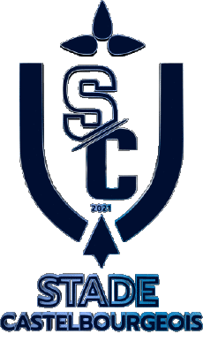 Sports FootBall Club France Logo Bretagne 35 - Ille-et-Vilaine Stade Castelbourgeois FC 