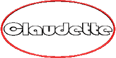 Nome FEMMINILE - Francia C Claudette 