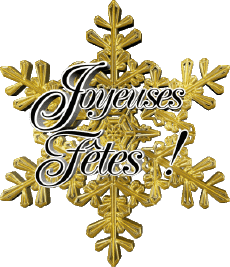 Mensajes Francés Joyeuses Fêtes (Noël) Serie 24 