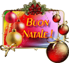 Prénoms - Messages Messages - Italien Buon Natale Serie 09 