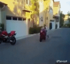 Umorismo -  Fun Trasporti Moto Strada - Fail 