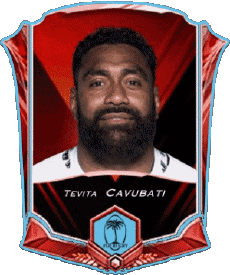 Sports Rugby - Joueurs Fidji Tevita Cavubati 