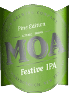 Festive IPA-Getränke Bier Neuseeland Moa 