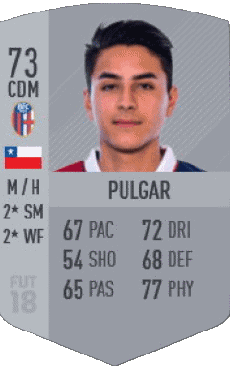Multimedia Videospiele F I F A - Karten Spieler Chile Erick Pulgar 