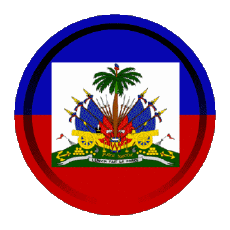 Bandiere America Haiti Rotondo - Anelli 