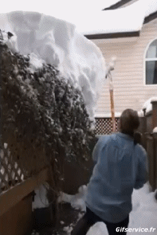 Humor -  Fun MENSCHEN Im Schnee Serie 01 