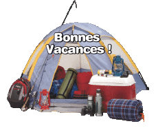 Messagi Francese Bonnes Vacances Sfondo trasparente 33 