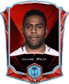 Sport Rugby - Spieler Fidschi Viliame Mata 