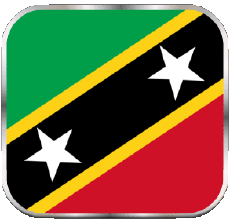 Fahnen Amerika St. Kitts und Nevis Platz 2 