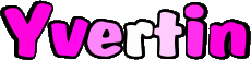 Vorname MANN - Frankreich Y Yvertin 