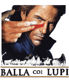 Multi Média Cinéma International Danse avec les Loups Logo Italien 