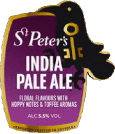 India pale-Boissons Bières Royaume Uni St  Peter's Brewery India pale