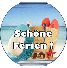 Mensajes Alemán Schöne Ferien 02 