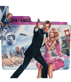 Multi Media Movies International James Bond 007 A View to a Kill Icons 