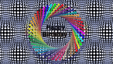 Messages English Happy Birthday Abstract - Geometric Animated Background 004 