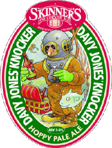 Davy Jone's Knocker-Boissons Bières Royaume Uni Skinner's Davy Jone's Knocker