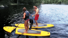 Humour - Fun Sports Paddle Gamelle - Fail 02 