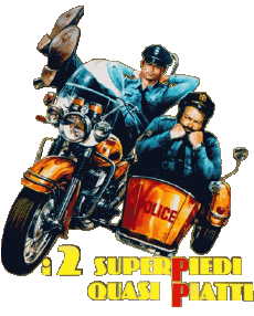 Multimedia Film Internazionale i 2 superpiedi quasi piatti Logo Italiano 