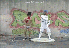 Humor -  Fun MENSCHEN Lustige Tänzer Serie 01 