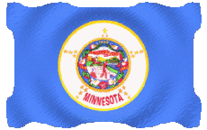 Bandiere America U.S.A - Stati Minnesota Sventola 