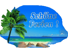 Messages German Schöne Ferien Transparent Background 17 
