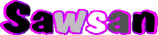 Nombre FEMENINO - Magreb Musulmán S Sawsan 