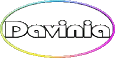 First Names FEMININE - France D Davinia 