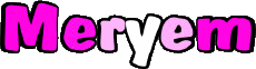 Prénoms FEMININ - Maghreb Musulman M Meryem 