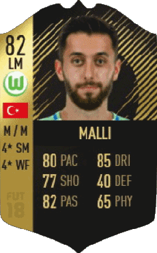 Multimedia Videospiele F I F A - Karten Spieler Türkei Yunus Malli 