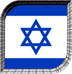 Banderas Asia Israel Plaza 