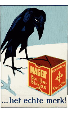 Humor -  Fun Retro posters - Brands Maggi 