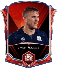 Sportivo Rugby - Giocatori Scozia Squadra 2022 Chris Harris 